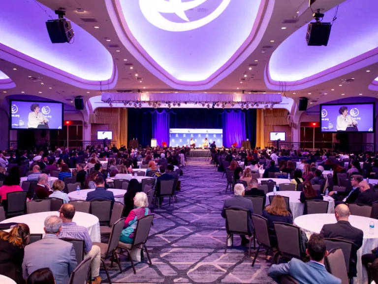 Photo of people at the Washington Hilton for the Annual Conference